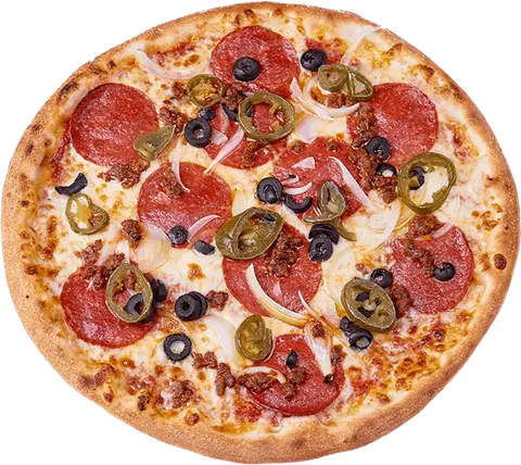 Ostra pizza Ferno z wołowiną, pepperoni, jalapeno i chilli – Vero Pizza Grochów
