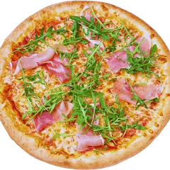 Pizza Parma z szynką parmeńską i rukolą – Vero Pizza Grochów