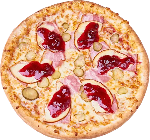 Pizza Pastorale z oscypkiem, boczkiem i żurawiną – Vero Pizza Grochów
