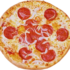 Pizza Pepperoni z kiełbasą pepperoni i cebulą – Vero Pizza Grochów