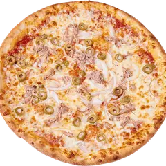 Pizza Tonnato z tuńczykiem i zielonymi oliwkami – Vero Pizza Grochów